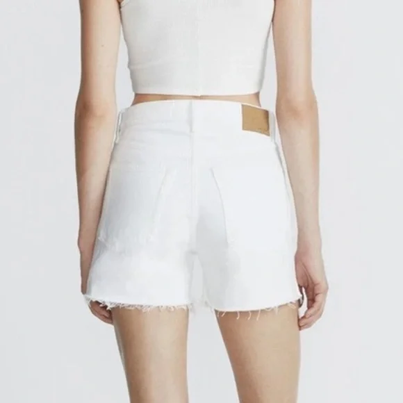 Rag & Bone Shorts Optic White Vintage Cut Off Size 31 NWT - Picture 12 of 12